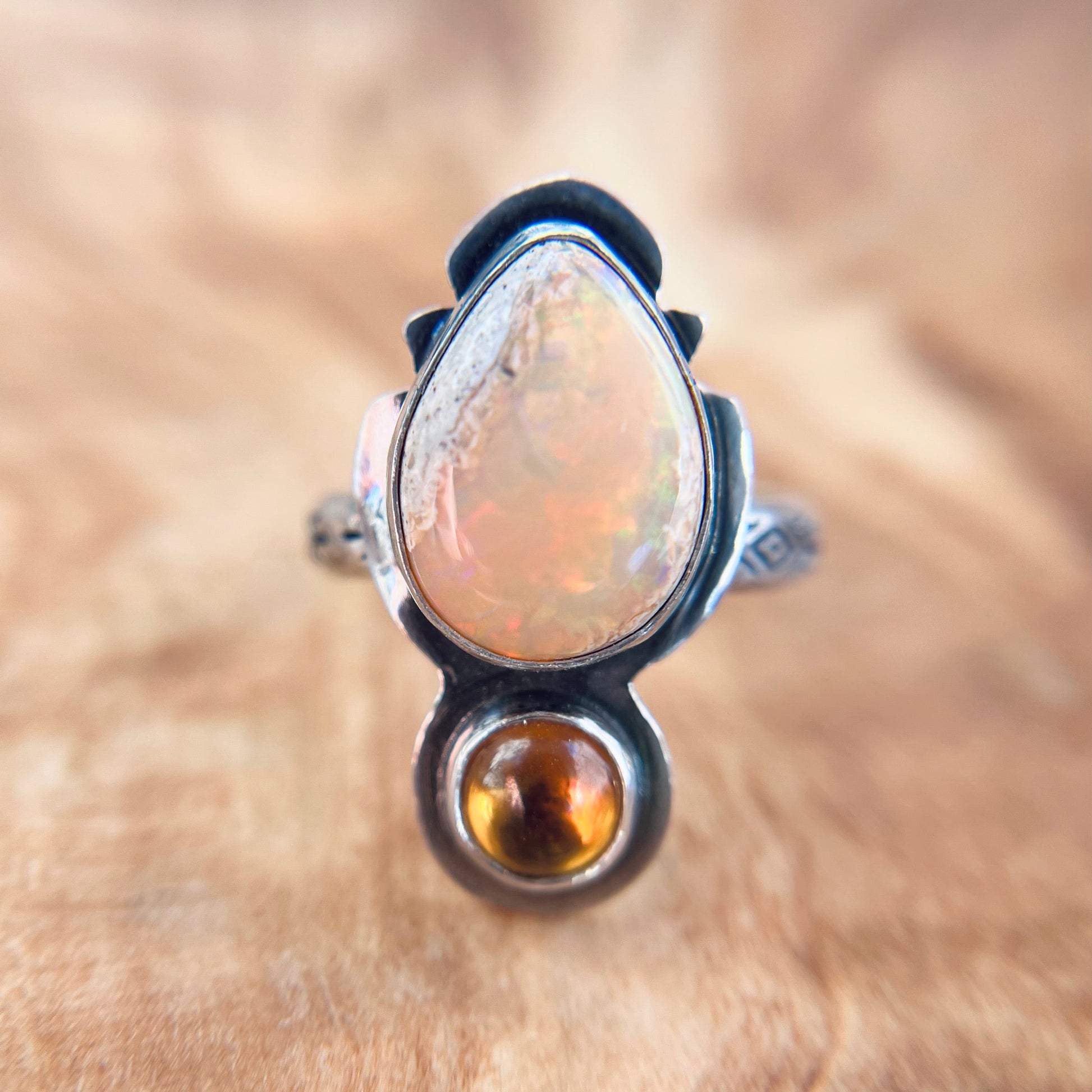 Fire Opal orange zircon